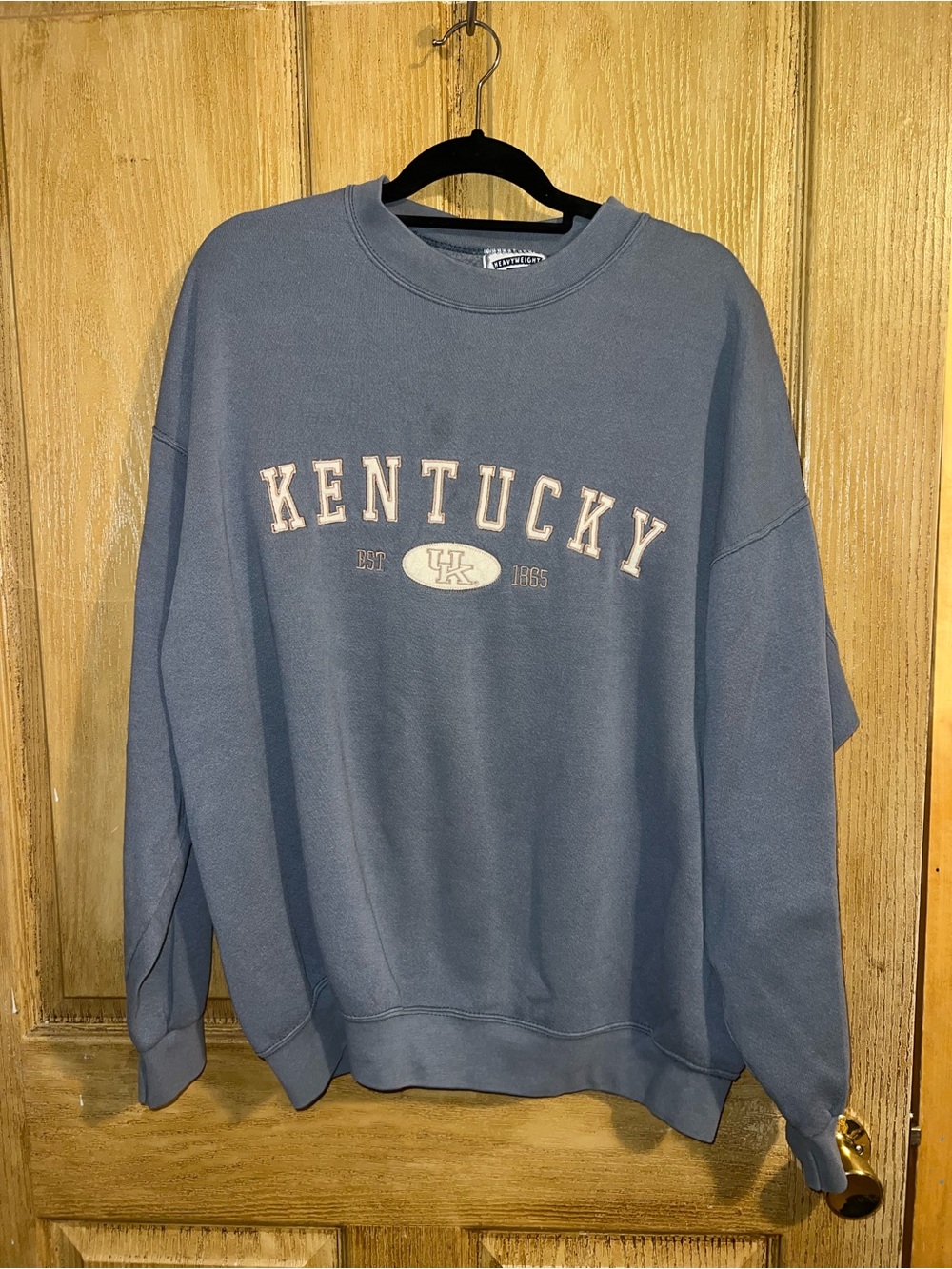 Vintage Kentucky Crewneck Sweatshirt - Slate Blue. Size 2X